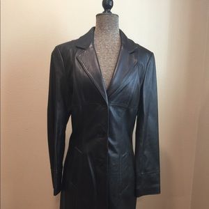 Leather Coat